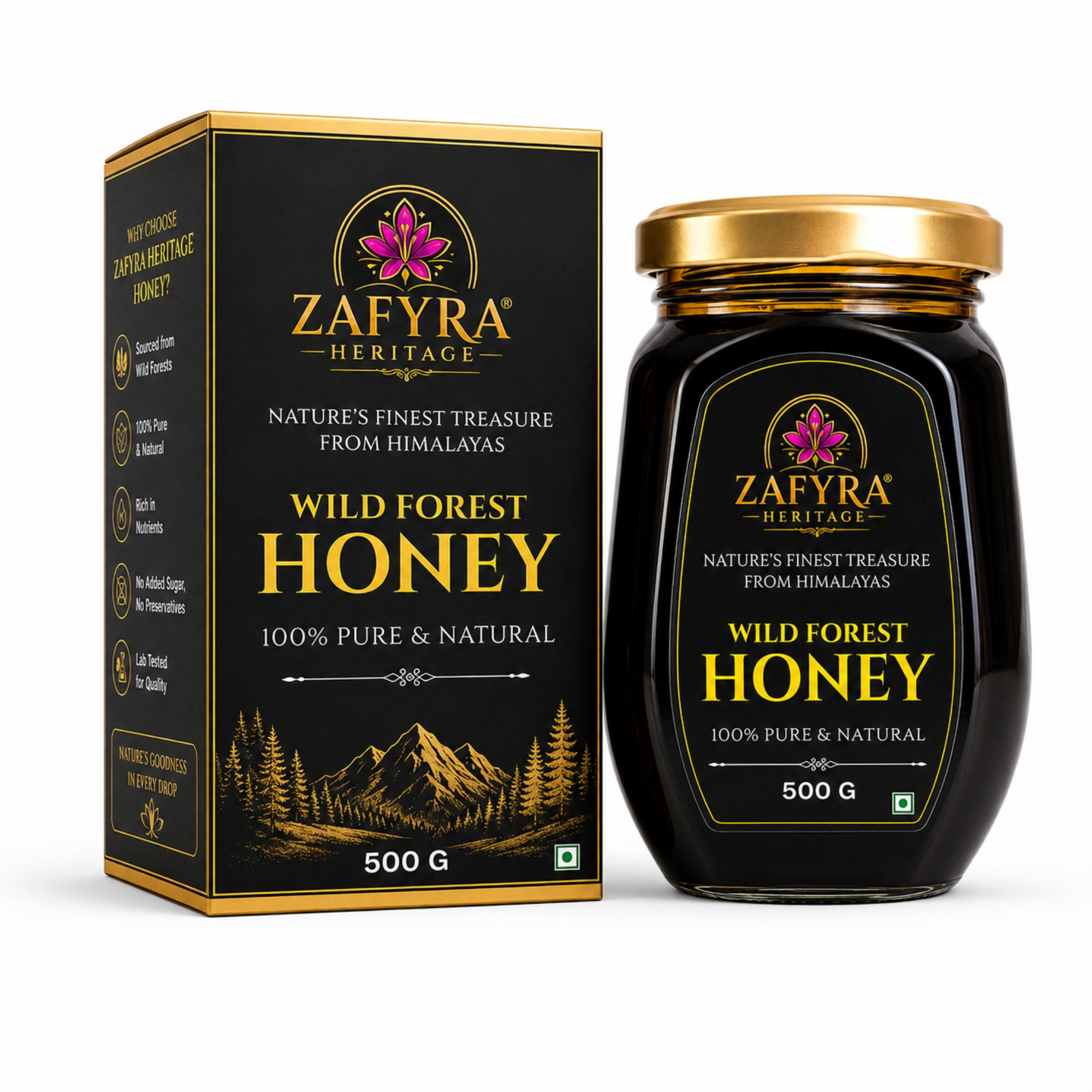 Wild Forest Honey (500g)